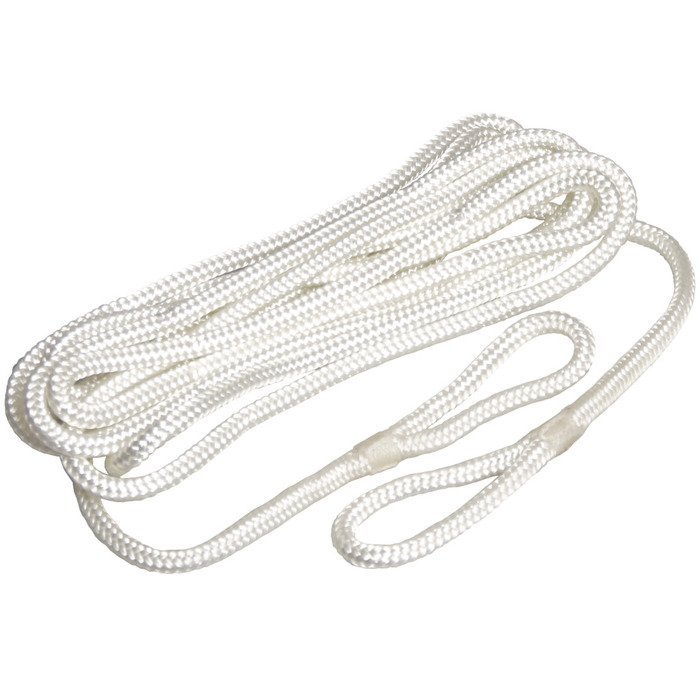 Fenderline flettet 2-pk hvit 6 mm x 1,5 meter - Robline®